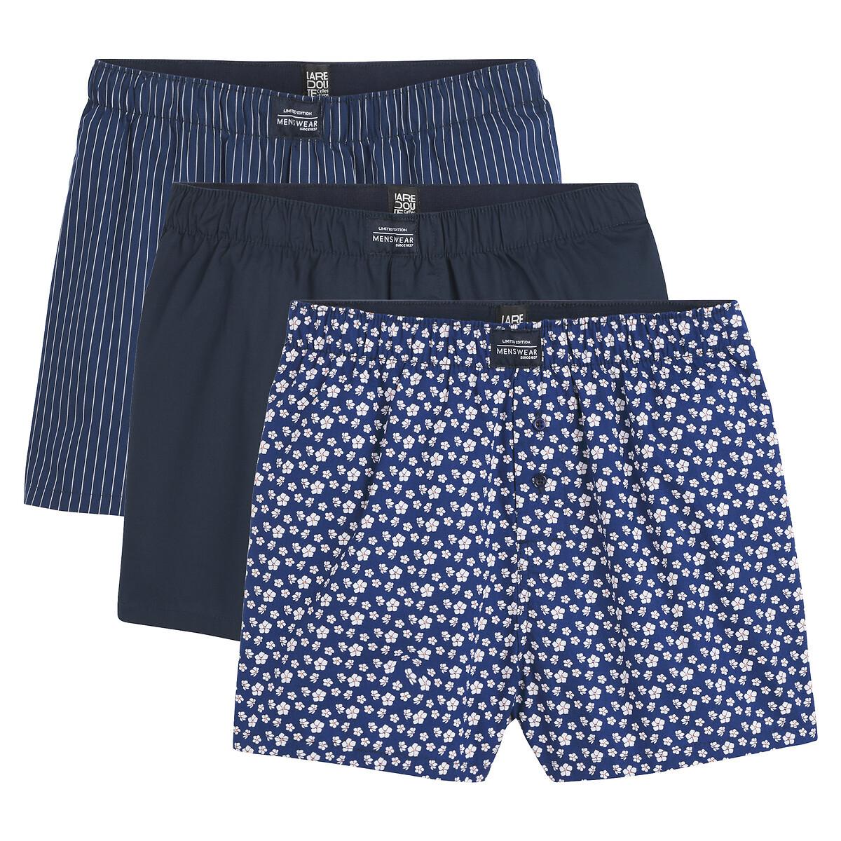 3er-pack Boxershorts Herren Blau S von La Redoute Collections