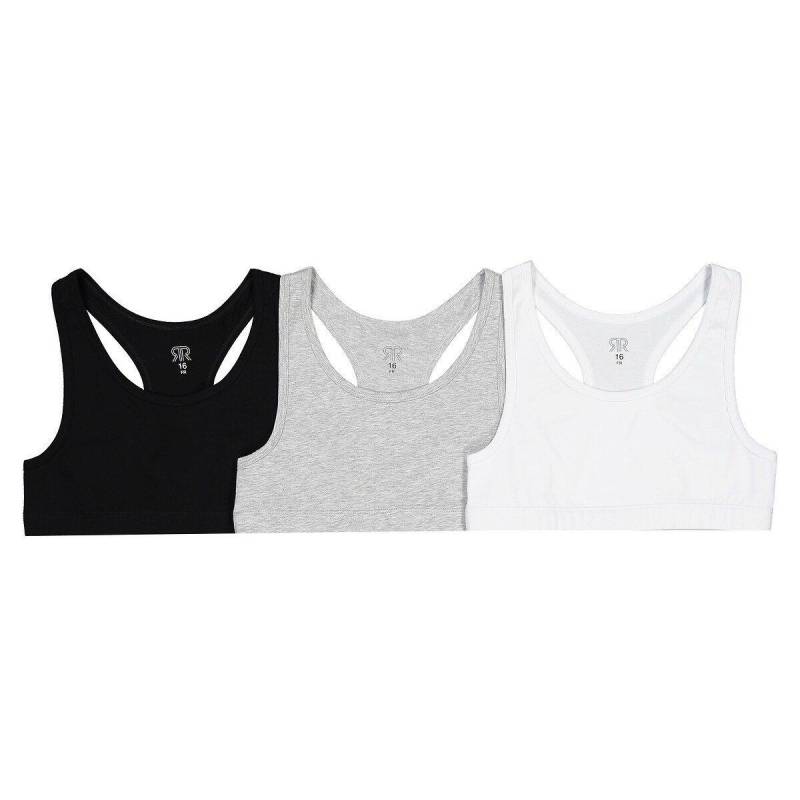 3er-pack Bustiers Unisex Schwarz 150 von La Redoute Collections