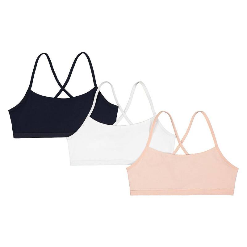 La Redoute Collections - 3er-Pack Bustiers, 12A, Weiss von La Redoute Collections