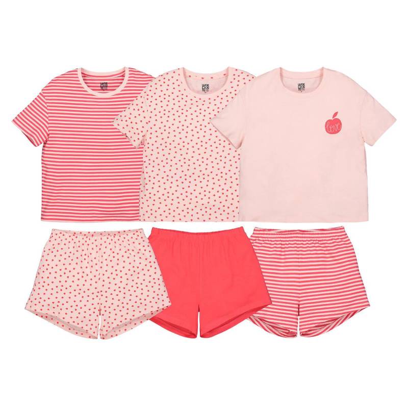 3er-pack Kurzpyjamas Mädchen  102 von La Redoute Collections