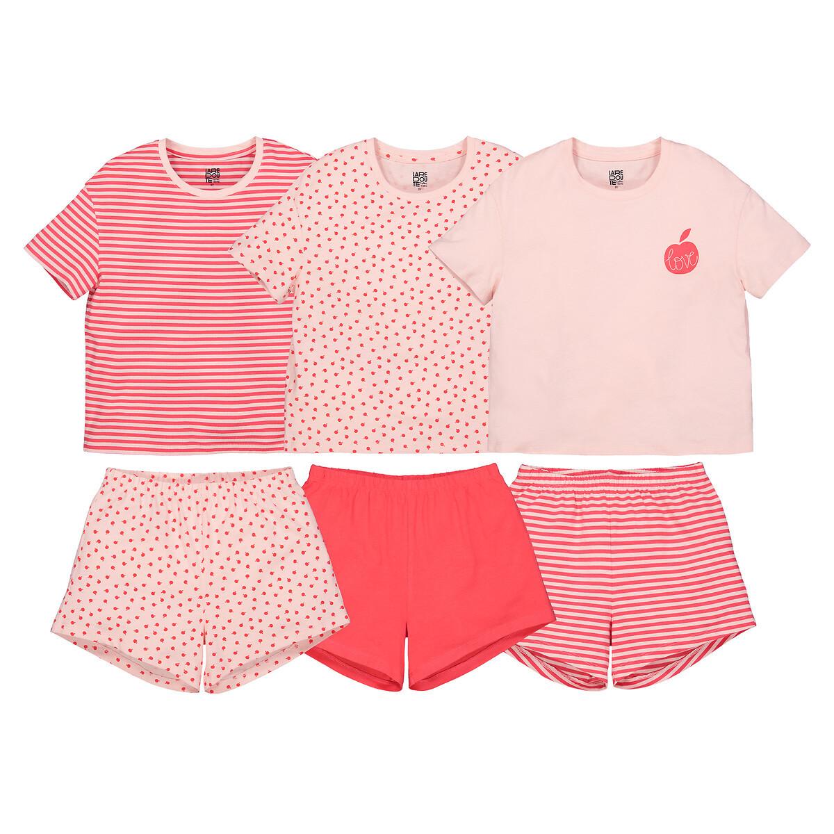 3er-pack Kurzpyjamas Mädchen  114 von La Redoute Collections