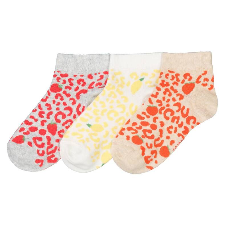 3er-pack Kurzsocken Damen Weiss Bedruckt 35-37 von La Redoute Collections