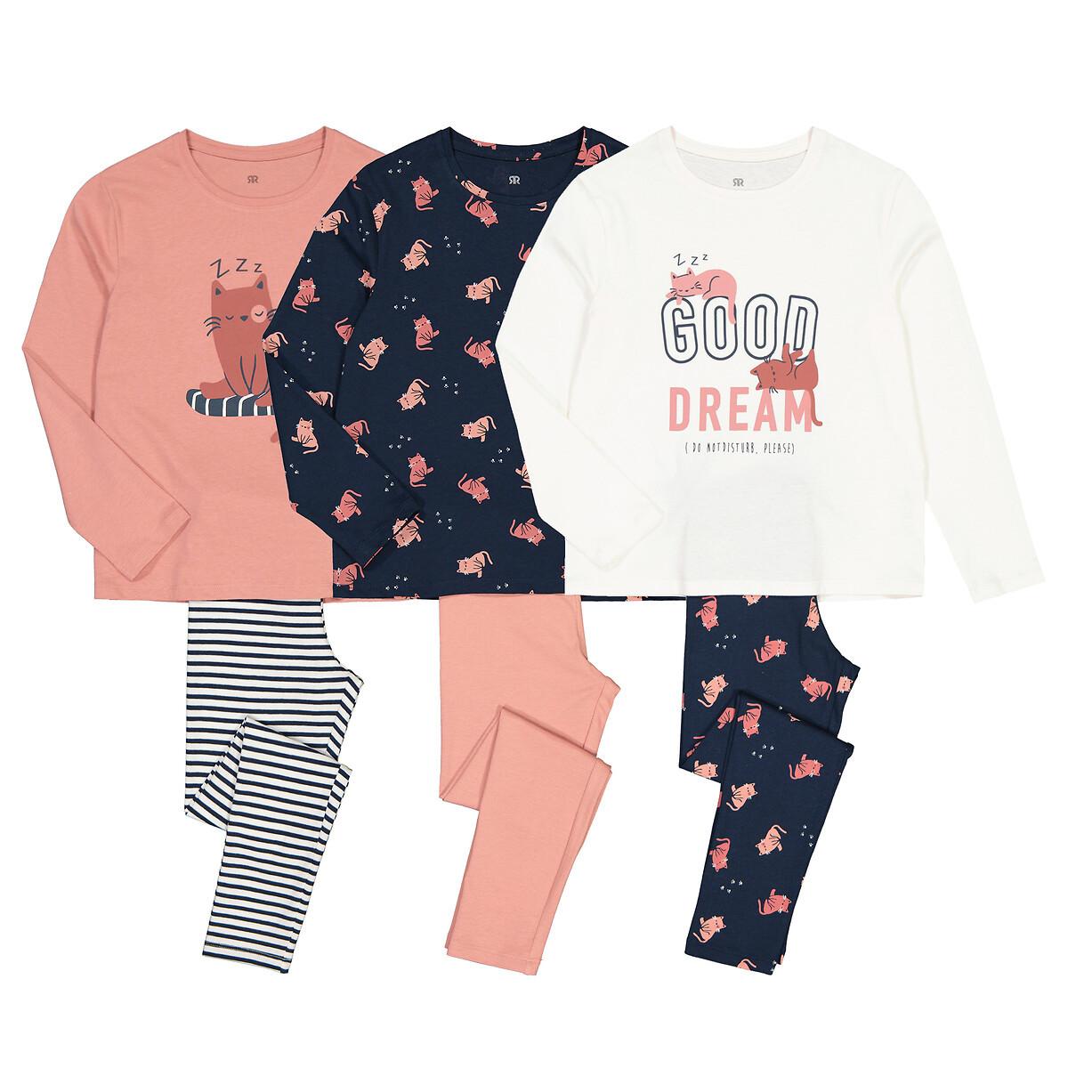 3er-pack Pyjamas Mädchen Blau 102 von La Redoute Collections