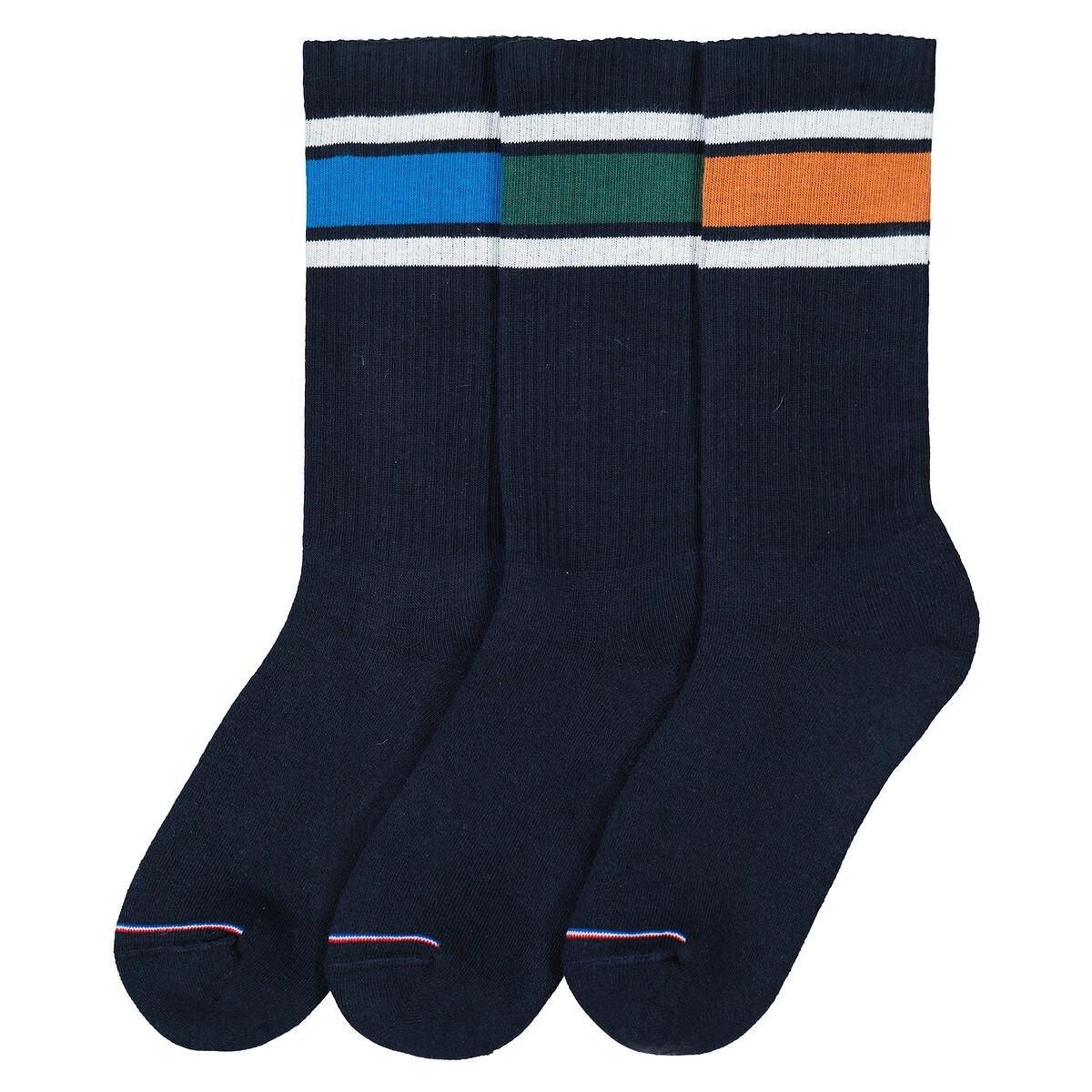 3er-pack Socken Herren Blau 35-38 von La Redoute Collections