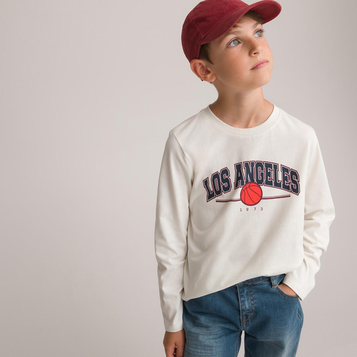 4er-pack Langarm-shirts Im Campus-look Jungen Beige 102 von La Redoute Collections