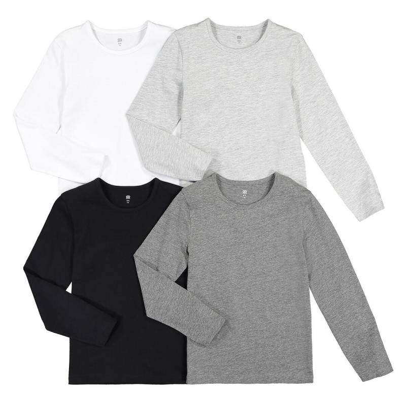 4er-pack Unterhemden Jungen Schwarz 5-6A von La Redoute Collections