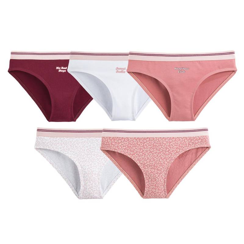 5er-pack Slips Mädchen Rosa 12A von La Redoute Collections