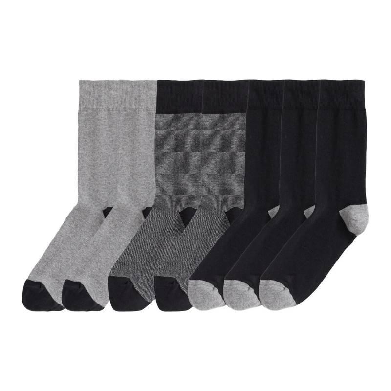 La Redoute Collections - 7 Paar Socken, für Herren, Blau, Größe 35-38 von La Redoute Collections