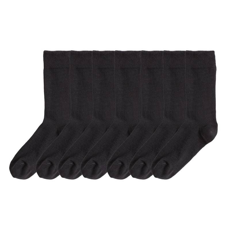 La Redoute Collections - 7 Paar Socken, für Herren, Schwarz, Größe 35-38 von La Redoute Collections