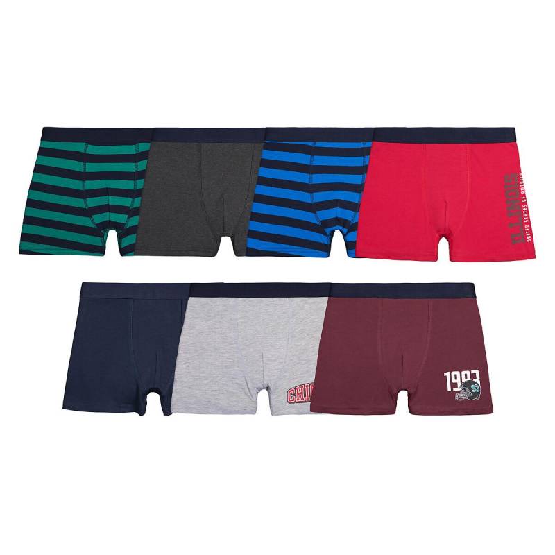 7er-pack Boxershorts Jungen Multicolor 134/140 von La Redoute Collections