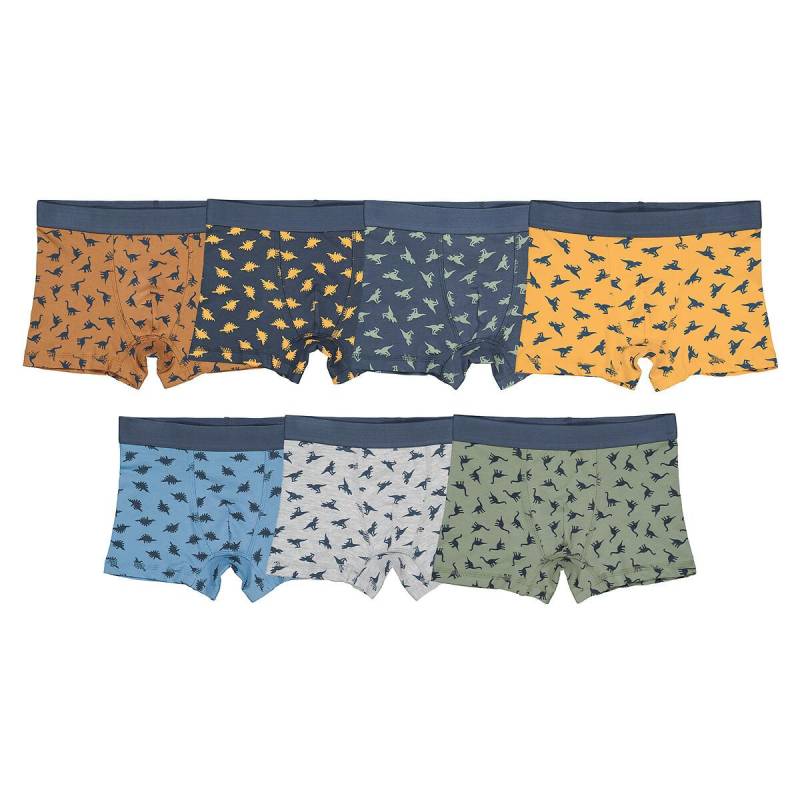 7er-pack Boxershorts Mit Dinos Jungen Multicolor 12-13A von La Redoute Collections