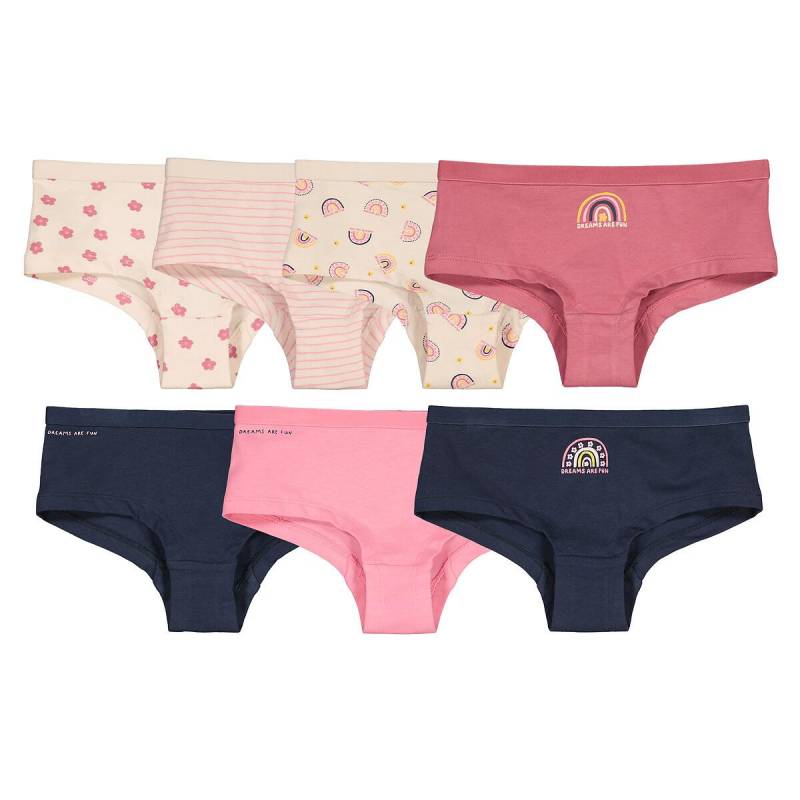 7er-pack Shortys Mädchen Multicolor 10-12A von La Redoute Collections