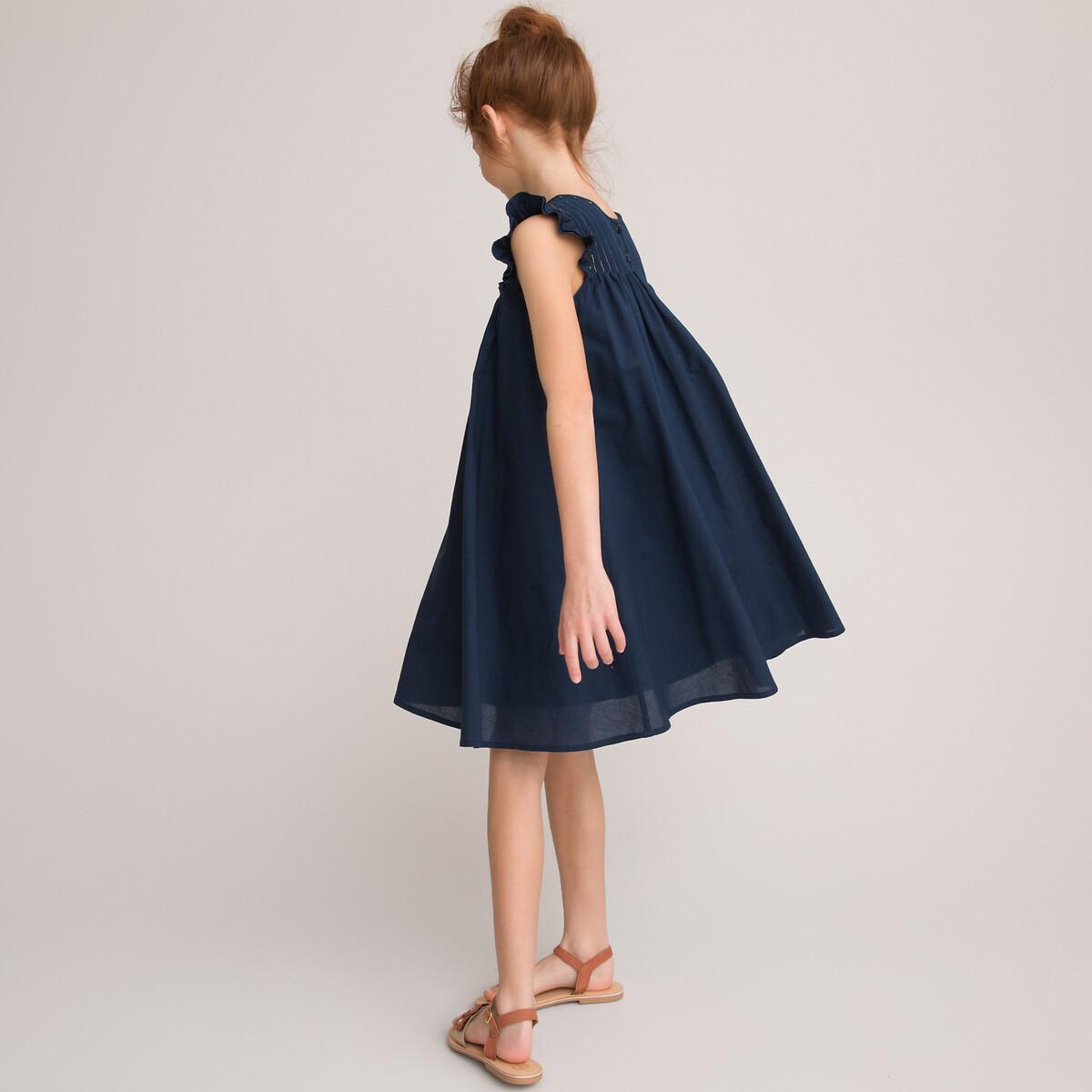 Ärmelloses Kleid Mädchen Blau 102 von La Redoute Collections