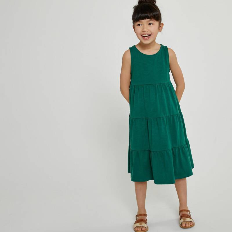 Ärmelloses Kleid Mädchen Grün 102 von La Redoute Collections