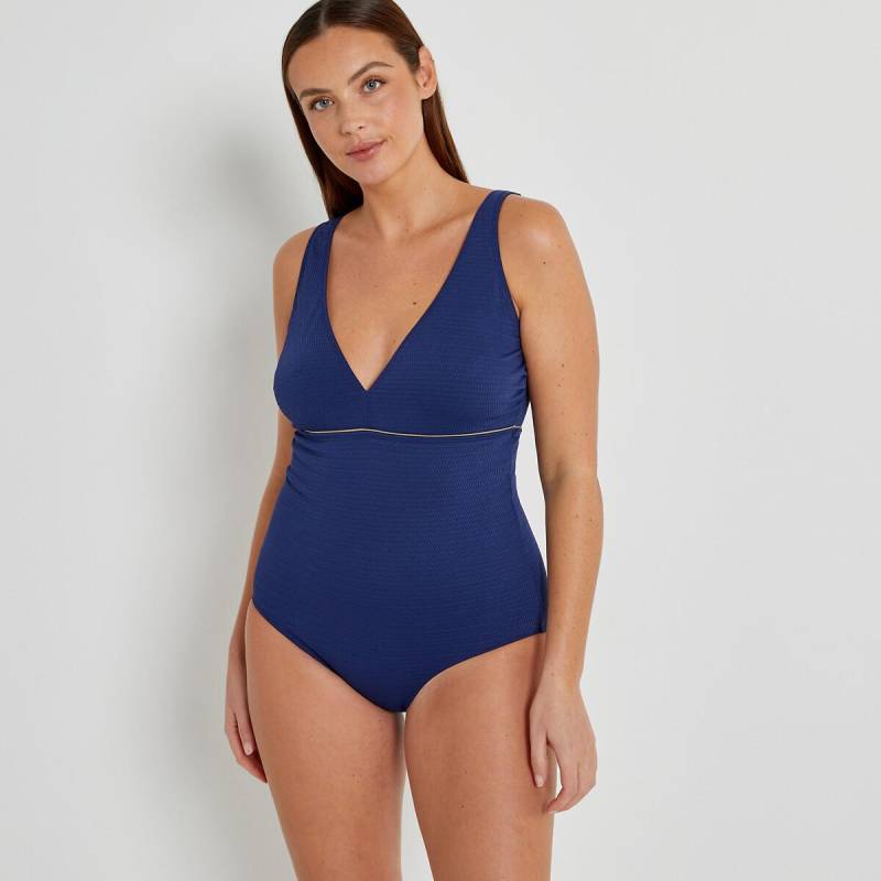 Badeanzug Damen Blau 54 von La Redoute Collections