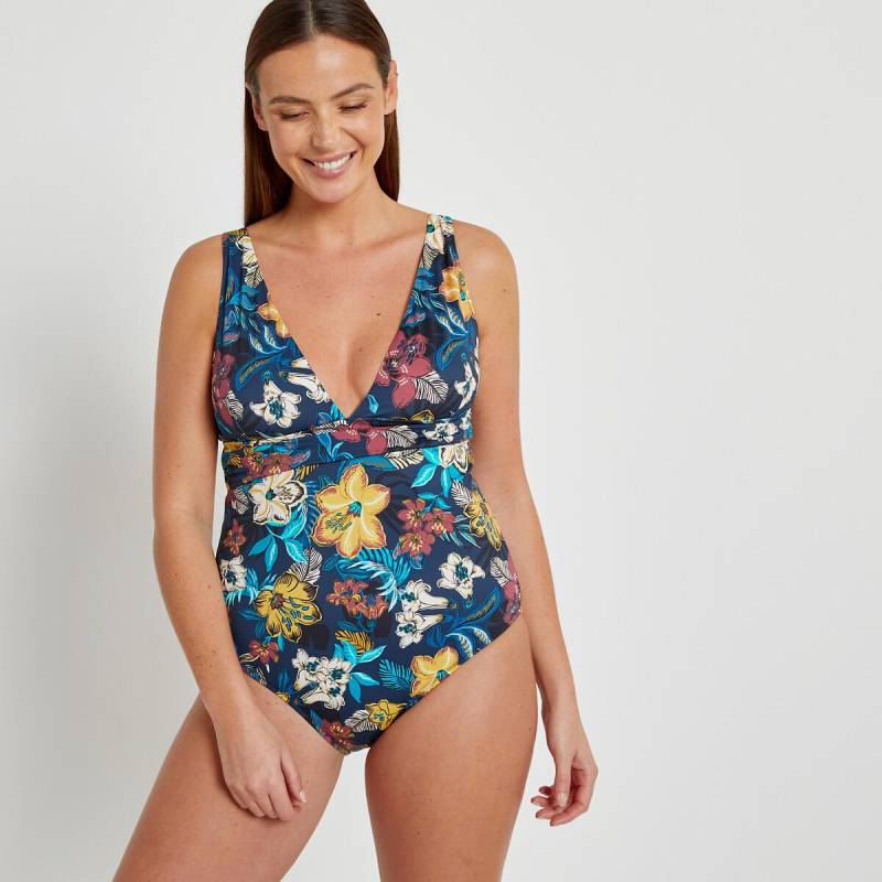 Badeanzug Damen Grün Bedruckt 44 von La Redoute Collections