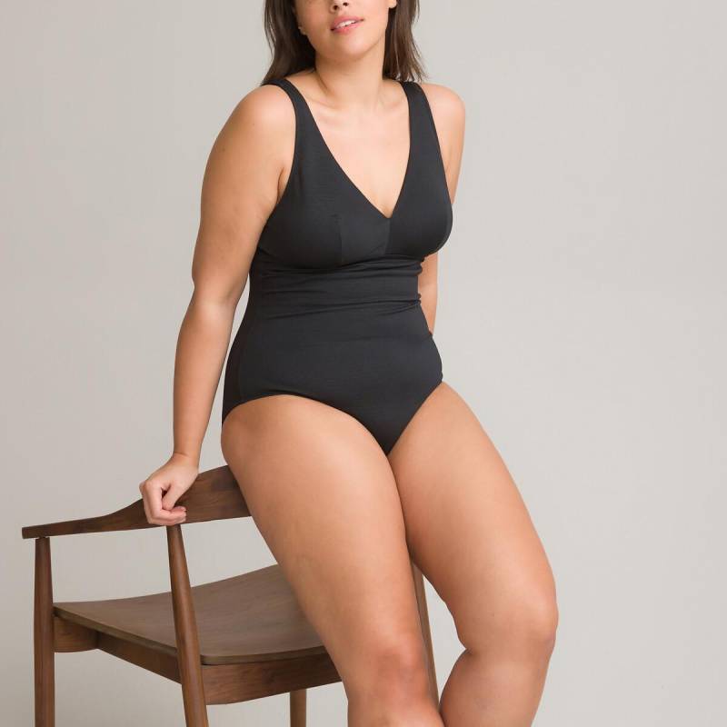 Badeanzug Damen Schwarz 54 von La Redoute Collections