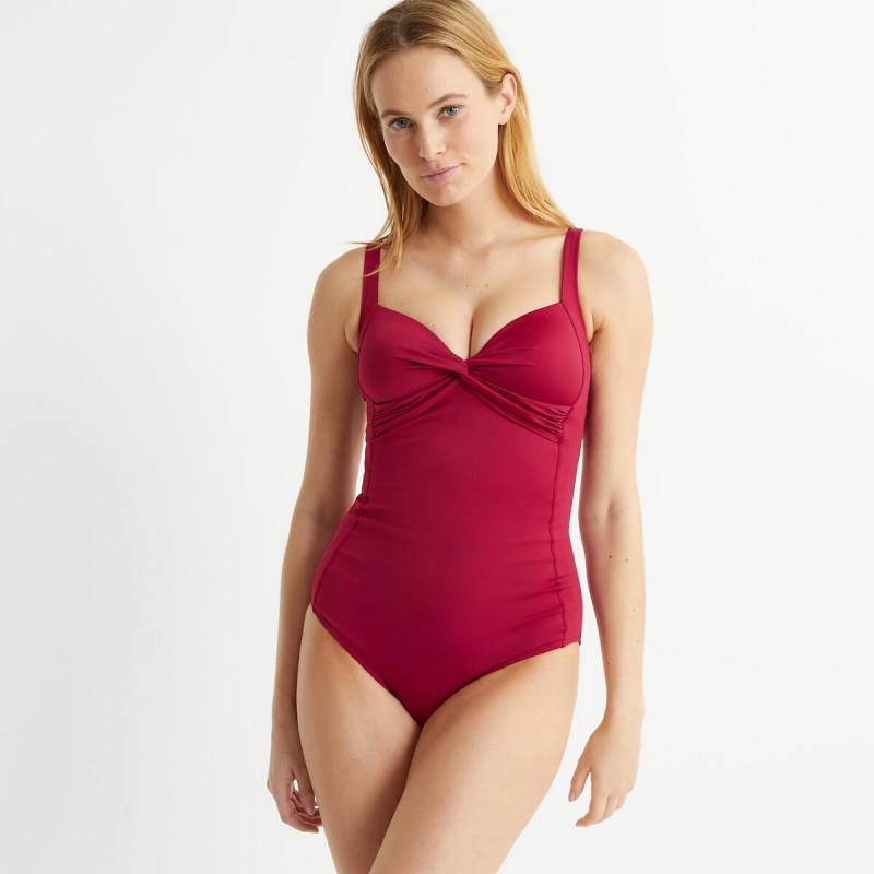 Badeanzug Damen Rot 36 von La Redoute Collections