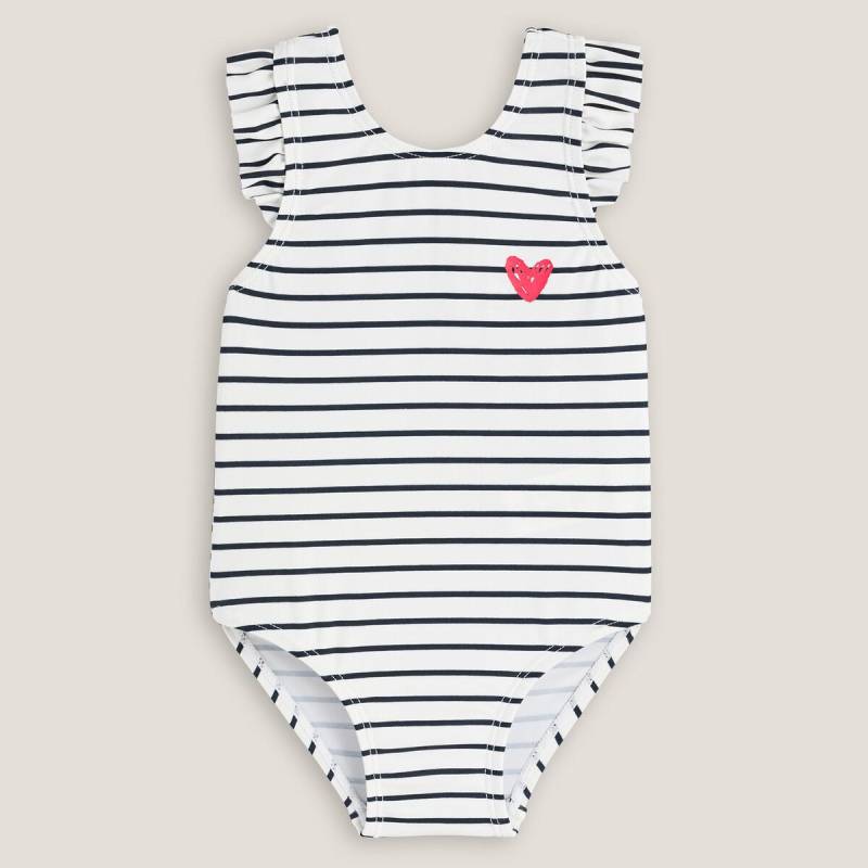 Badeanzug Unisex Weiss Bedruckt 18M von La Redoute Collections