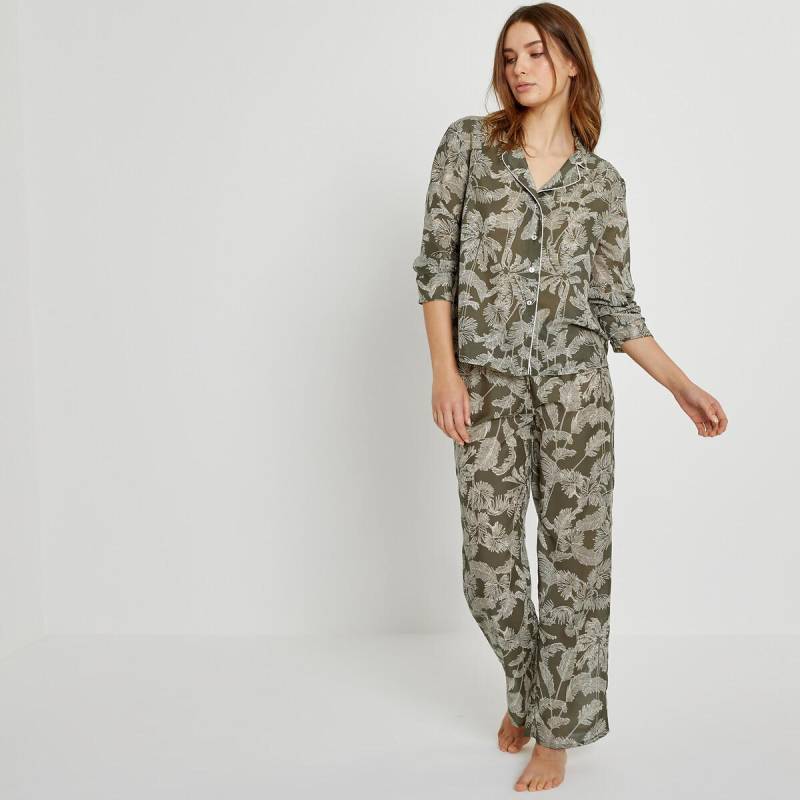 Bedruckter Pyjama Im Retro-stil Damen Weiss Bedruckt 34 von La Redoute Collections