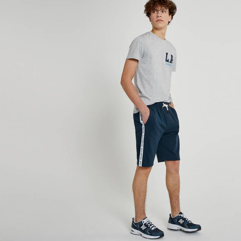 Bermudas Mit Seitlichen Streifen Jungen Blau 12A von La Redoute Collections