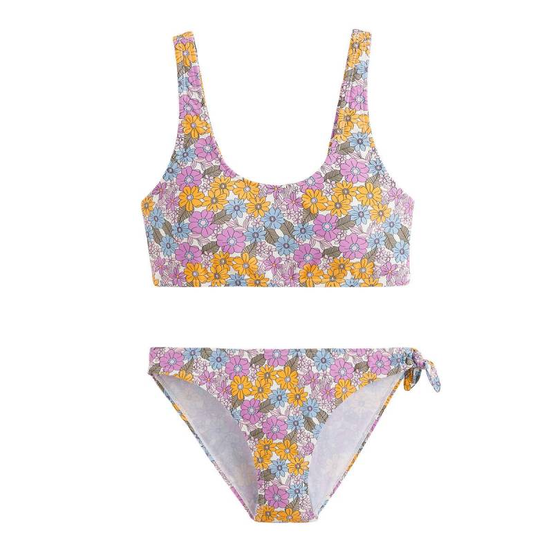 Bikini Mit Blumenmuster Mädchen Weiss Bedruckt S von La Redoute Collections