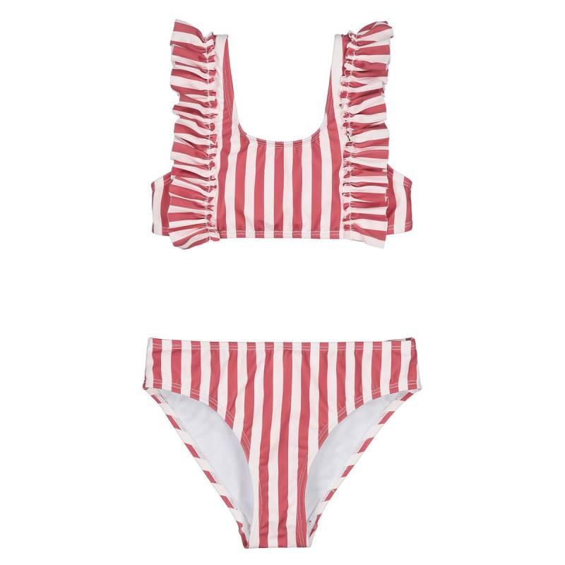 Bikini Mit Streifenmuster Mädchen Rosa 102 von La Redoute Collections