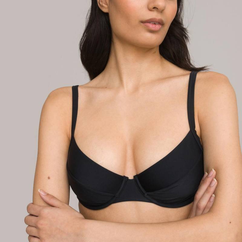 Bikini-oberteil In Full-cup-form Unisex Schwarz C/85 von La Redoute Collections