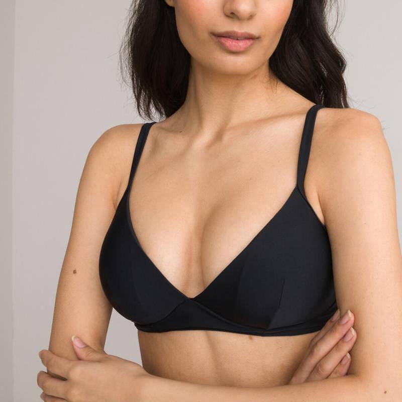 Bikini-oberteil In Triangelform Damen Schwarz 34 von La Redoute Collections