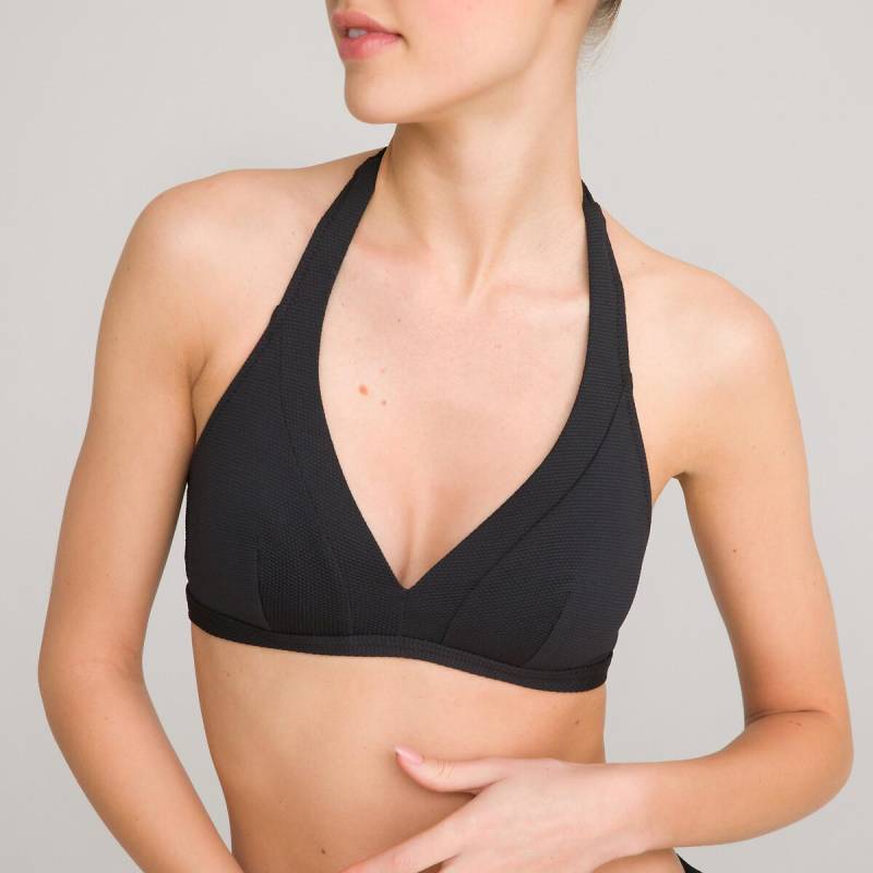 Bikini-oberteil Mit Triangel-cups Damen Schwarz 36 von La Redoute Collections