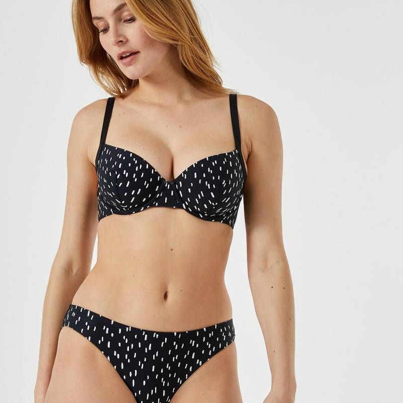 Bikini-oberteil Unisex Grau C/85 von La Redoute Collections