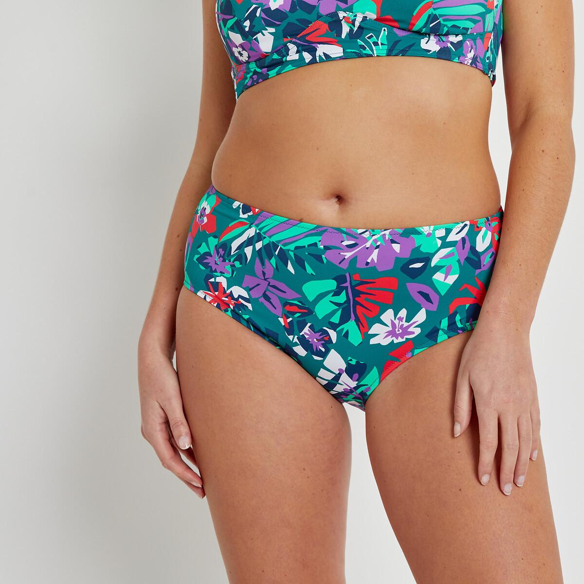 Bikini-slip Mit Bauch-weg-effekt Unisex Multicolor 44 von La Redoute Collections