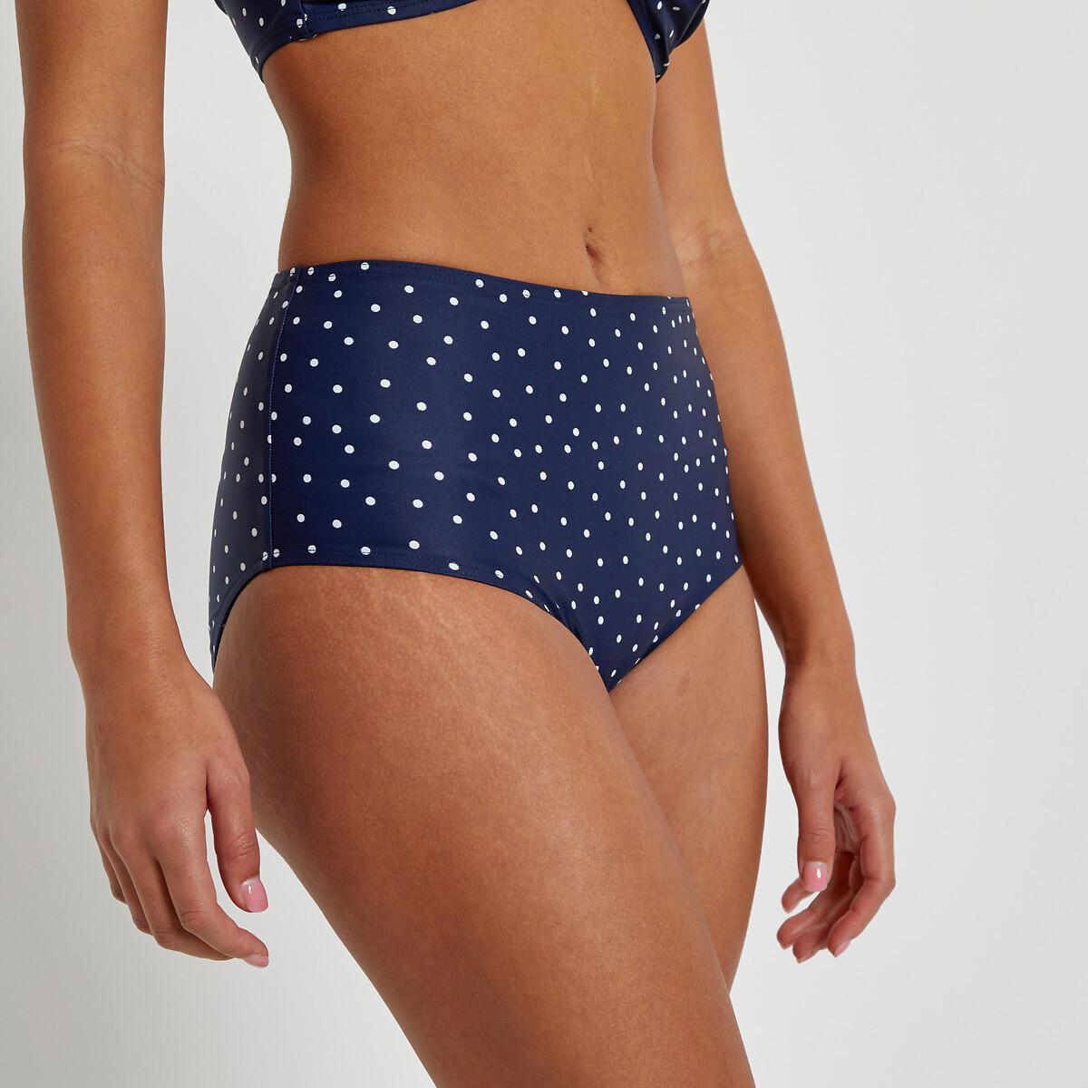 Bikini-slip Mit Shaping-effekt Unisex Weiss Bedruckt 34 von La Redoute Collections