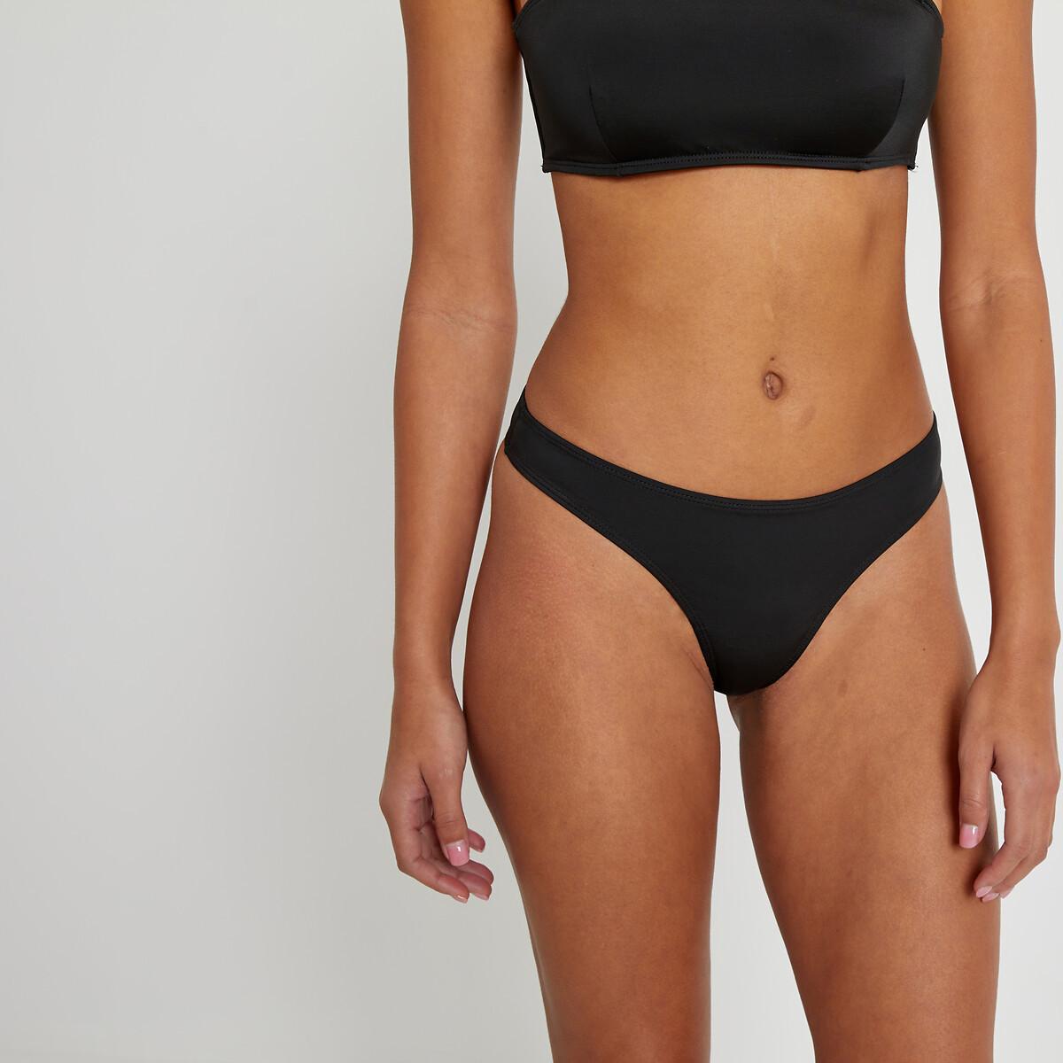 Bikini-slip Unisex Schwarz 38 von La Redoute Collections