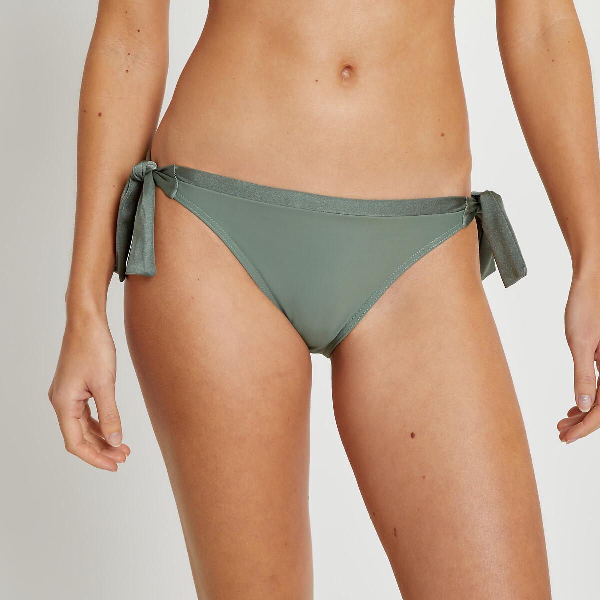 Bikini-slip Zum Binden Damen Grün 34 von La Redoute Collections