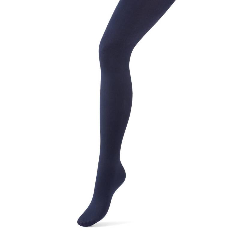 Blickdichte Strumpfhose Damen Blau 38 von La Redoute Collections