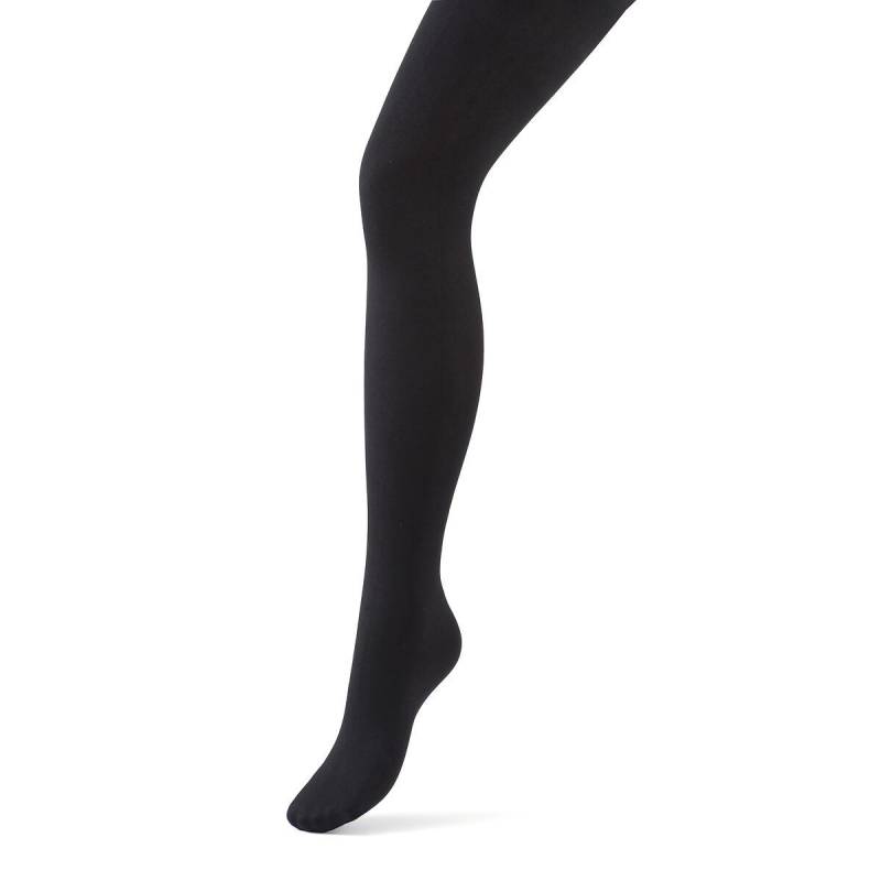 Blickdichte Strumpfhose Damen Schwarz 33/34 von La Redoute Collections