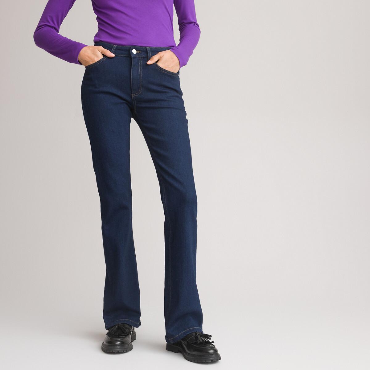Bootcut-jeans Damen Beige 34 von La Redoute Collections