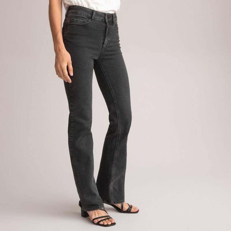 Bootcut-jeans Mit Push-up-effekt Damen Schwarz 32 von La Redoute Collections