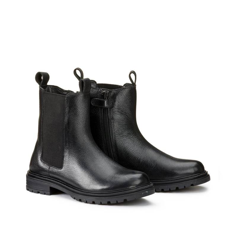 Hohe Boots Mit Reissverschluss Damen Schwarz 31 von La Redoute Collections