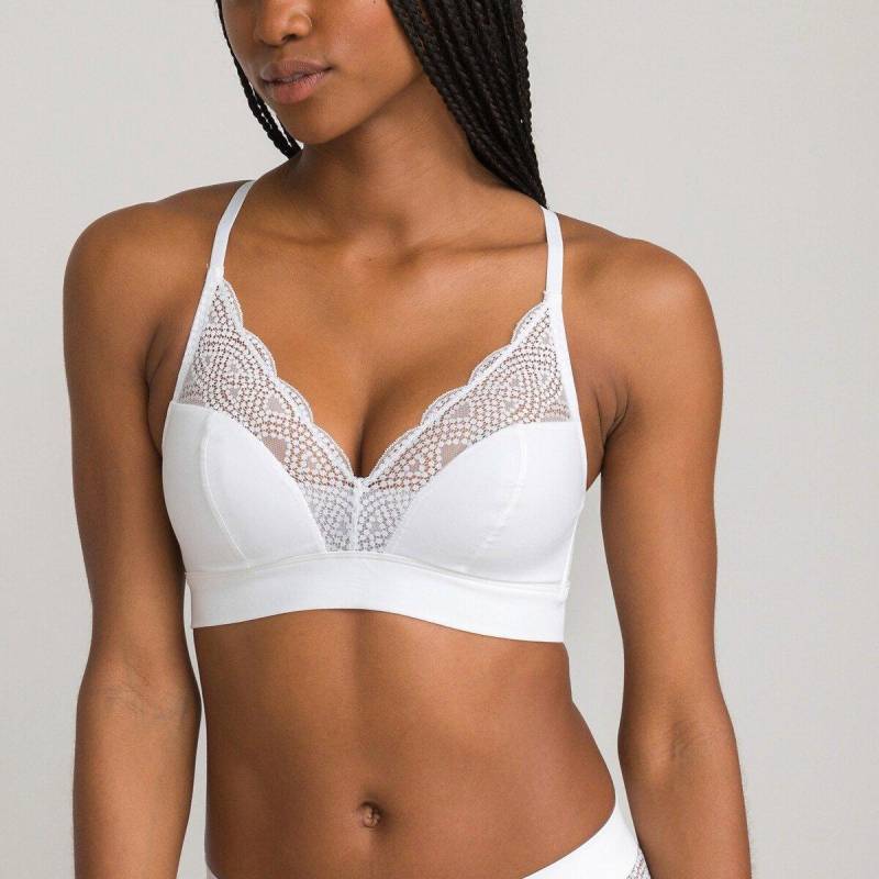 Bügelloser Bh Avry Damen Weiss D/80 von La Redoute Collections