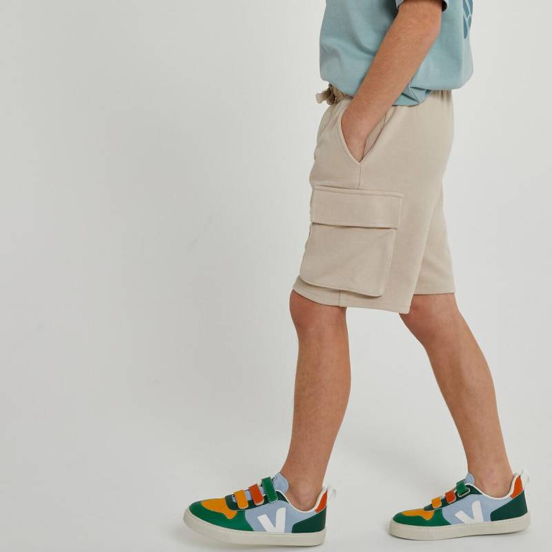 Cargo-bermudas Aus Sweatware Jungen Beige 3A von La Redoute Collections