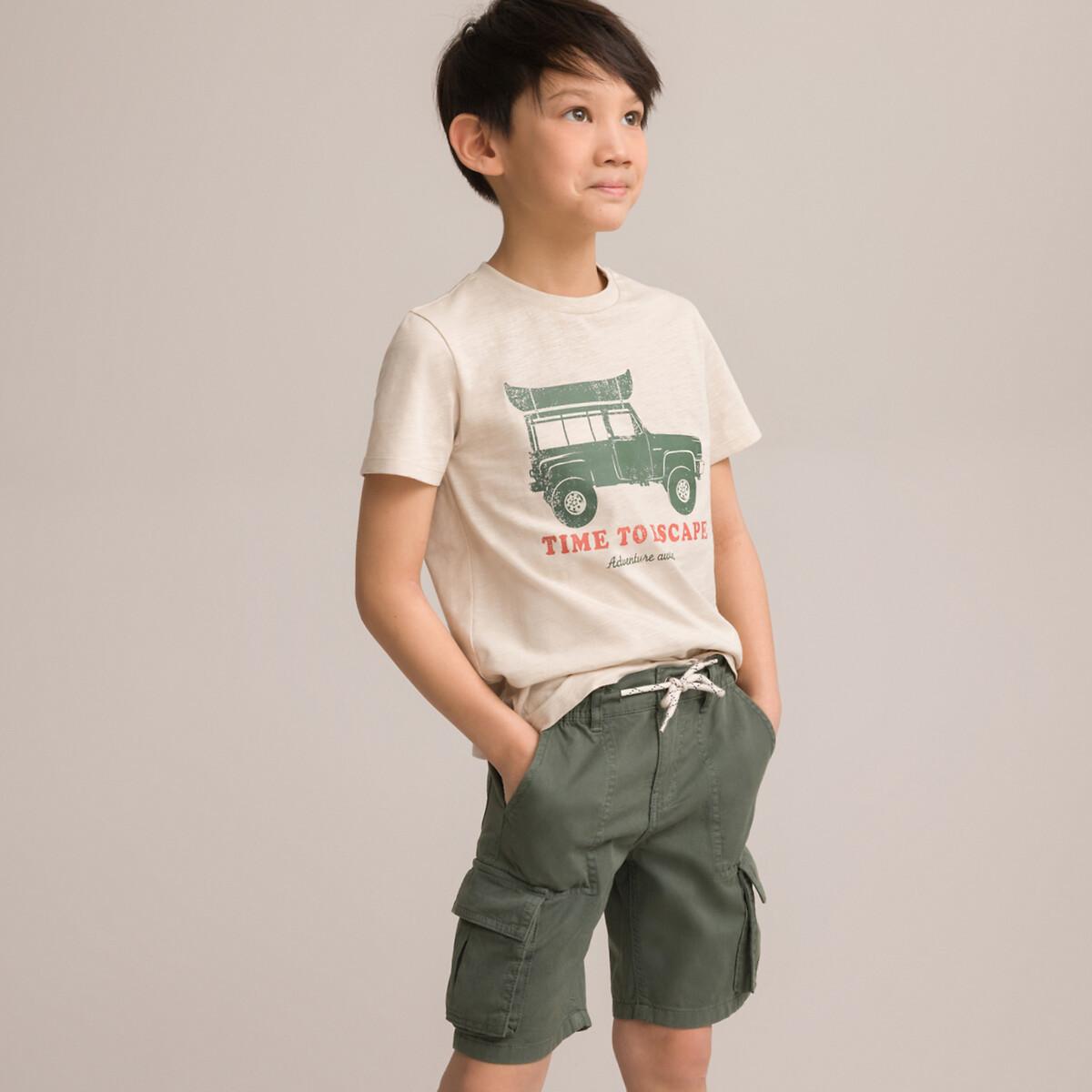 Cargo-bermudas Jungen Grün 3A von La Redoute Collections