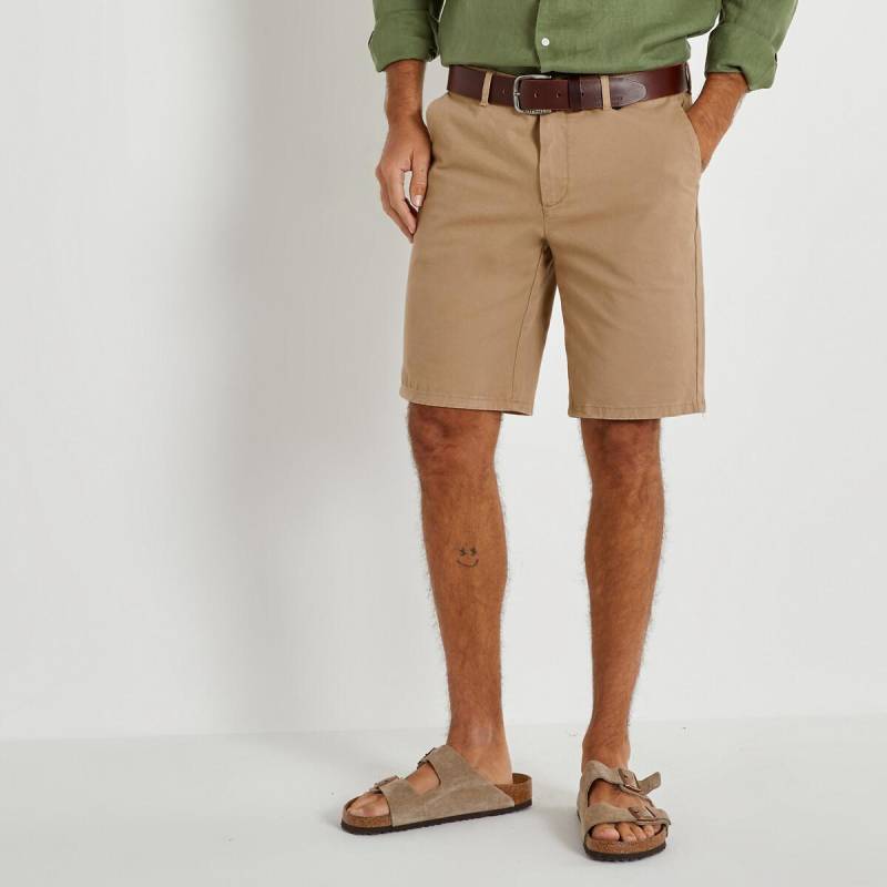 Chino-bermudas Herren Beige 44 von La Redoute Collections