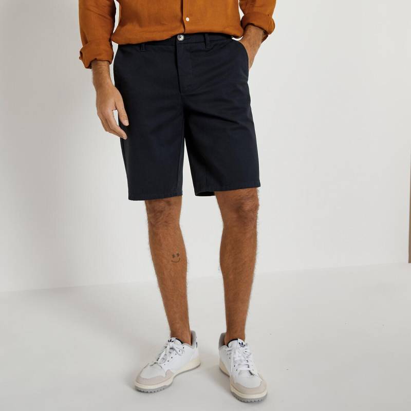 La Redoute Collections - Chino-Bermudas, für Herren, Blau, Größe 42 von La Redoute Collections