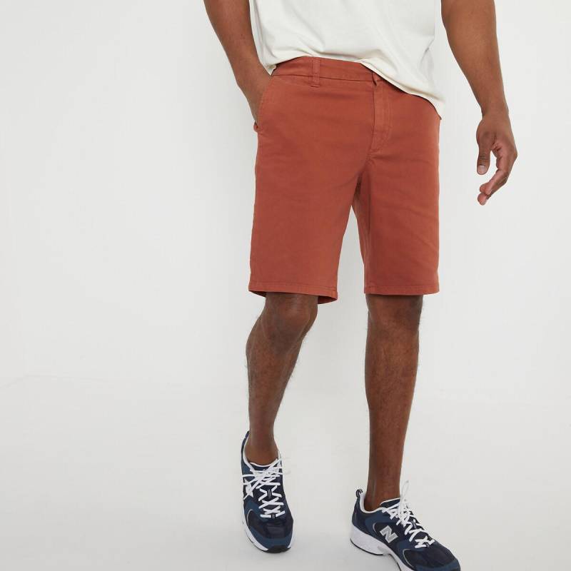 Chino-bermudas Herren Orange 42 von La Redoute Collections