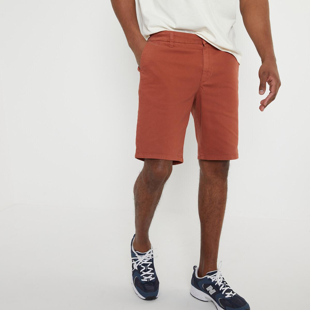 Chino-bermudas Herren Orange 46 von La Redoute Collections