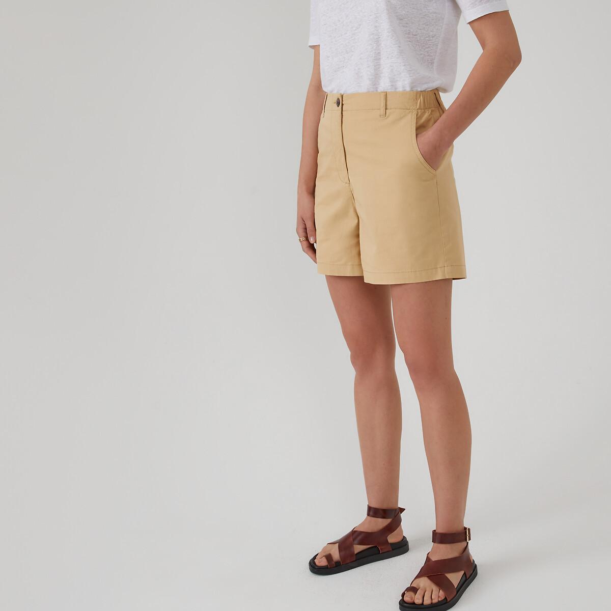 Chino-shorts Damen Beige 40 von La Redoute Collections