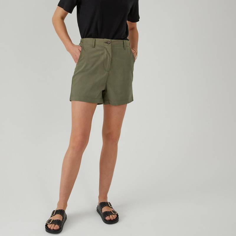 Chino-shorts Damen Grün 34 von La Redoute Collections