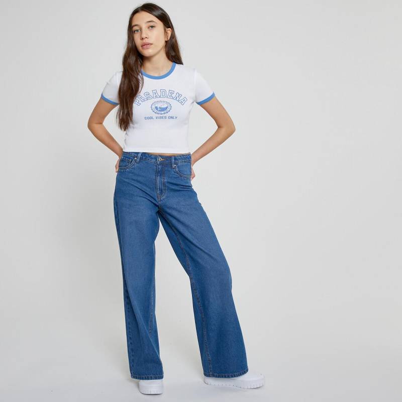 Cropped-top Mädchen Weiss XXXS von La Redoute Collections